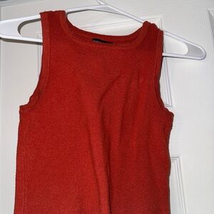 Kendall & Kylie Rust Knit Top